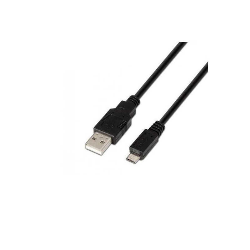 Aisens Cabo USB-a Macho - Micro usb B Preto (1,8 Mts) - A101-0028