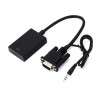 Cabo Conversor HDMI Macho para VGA Femea