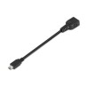 Cabo de Dados AISENS (Mini USB B - USB A - 15 cm - Preto) Cabo de Dados AISENS (Mini USB B - USB A - 15 cm - Preto)