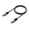 Cabo USB Tipo-C Aisens A107-0629 5A 100W 2metros