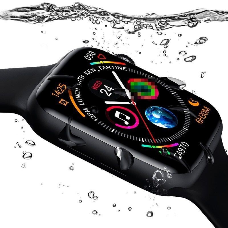 Smartwatch IO - Preto - Chamadas, mensagens e notificações / IP68 / Frequência Cardíaca, Termómetro, Sono, Desporto