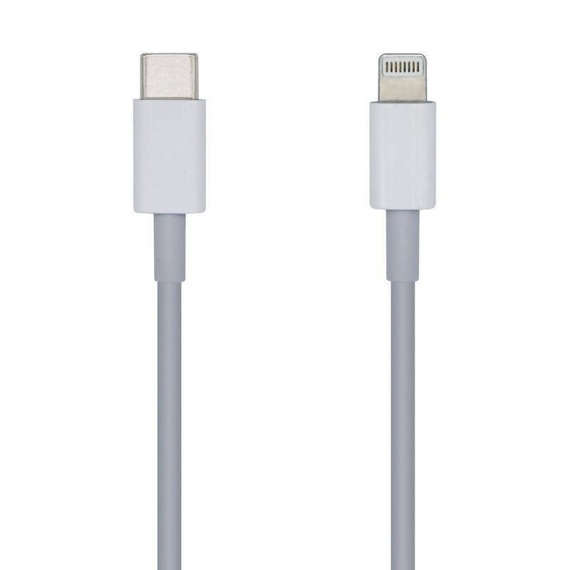 AISENS Cabo USB-C- para Lightning 2m White