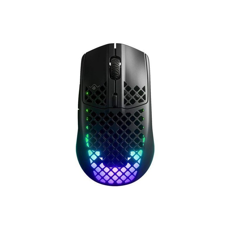 Rato Óptico Steelseries Aerox 3 RGB Wireless | Bluetooth 18000 DPI - Preto
