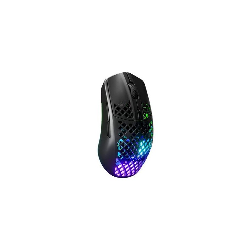 Rato Óptico Steelseries Aerox 3 RGB Wireless | Bluetooth 18000 DPI - Preto
