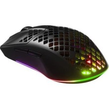 Rato Óptico Steelseries Aerox 3 RGB Wireless | Bluetooth 18000 DPI - Preto