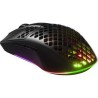 Rato Óptico Steelseries Aerox 3 RGB Wireless | Bluetooth 18000 DPI - Preto