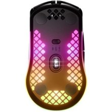Rato Óptico Steelseries Aerox 3 RGB Wireless | Bluetooth 18000 DPI - Preto
