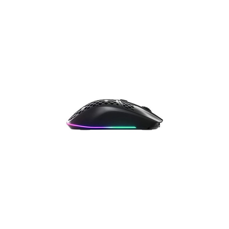 Rato Óptico Steelseries Aerox 3 RGB Wireless | Bluetooth 18000 DPI - Preto