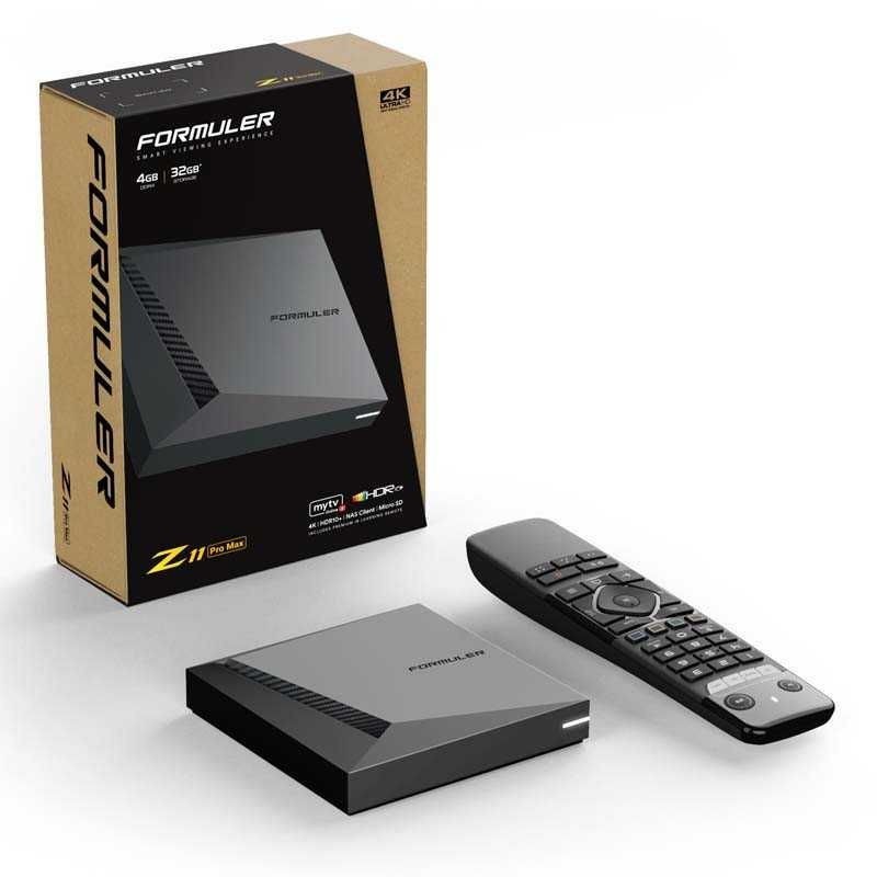 Box IPTV Android OTT Formuler Z11 Pro Max 4GB/32GB 4K 2160p MYTVOnline3