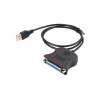 Cabo Conversor USB para Porta Paralela DB25 (Fêmea)