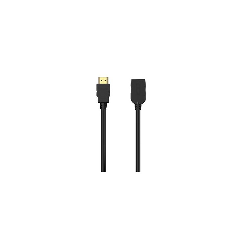 Cabo Extensor HDMI Aisens A120-0544/HDMI Macho - HDMI femea/1M/Preto Cabo Extensor HDMI Aisens A120-0544/HDMI Macho - HDMI femea/1M/Preto