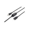Equip Cabo Extensão USB 2.0 10m A/A M/F - 133310