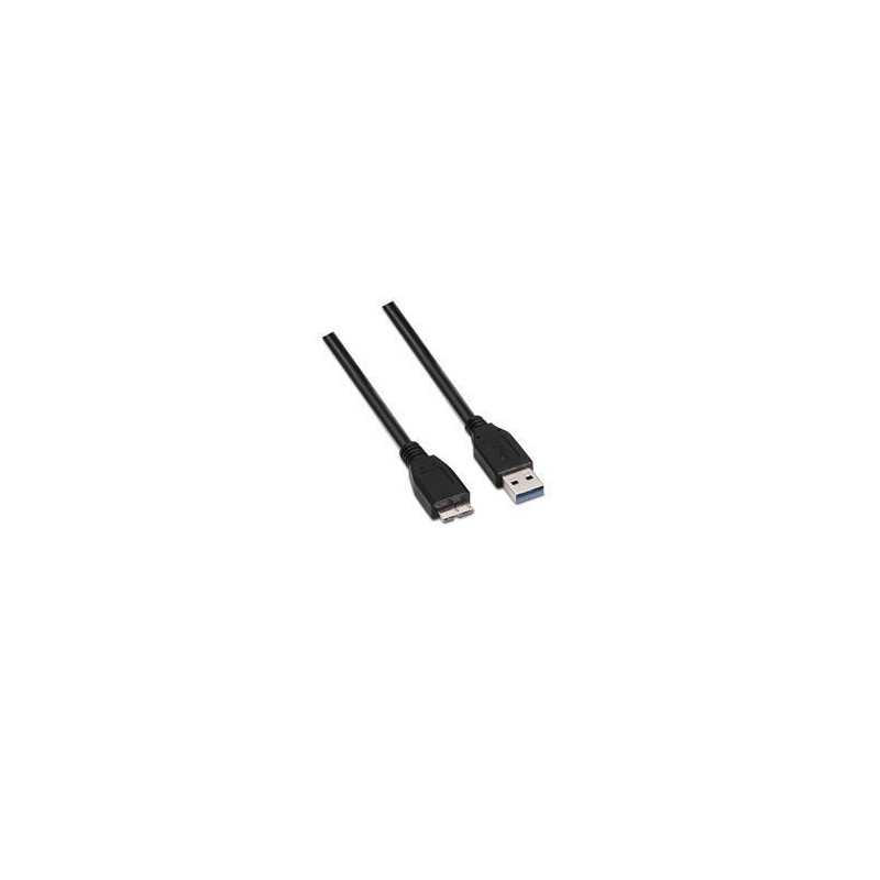 Aisens Cabo usb a Macho - Micro usb B 3.0 Preto (2 Mts) - A105-0044 (Cabo de Disco)