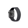 Bracelete Decoded para Apple Watch 42-44-45 Silicone - Preto