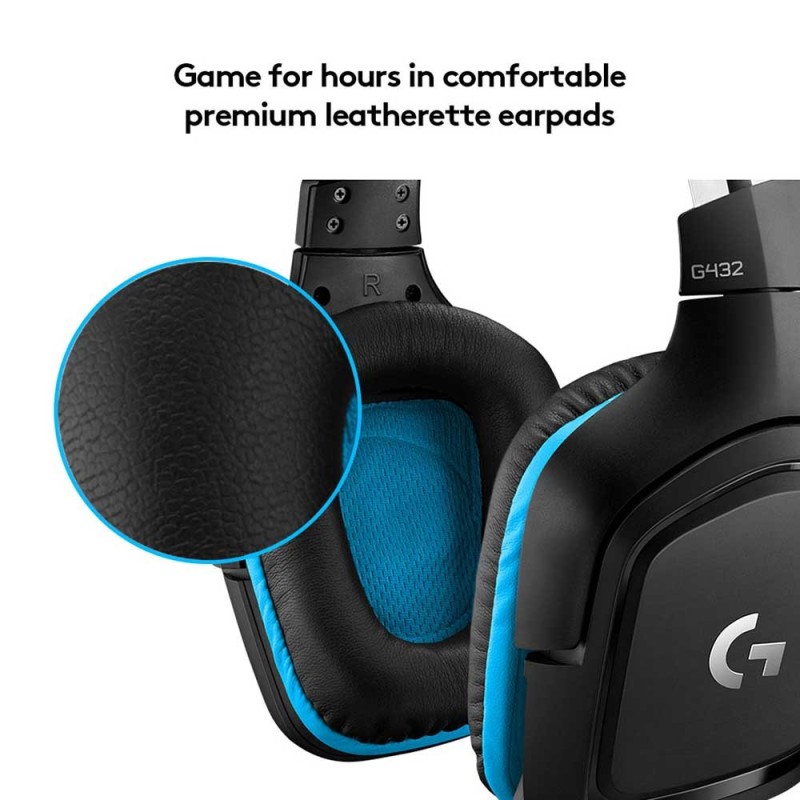 Headset Logitech G432 7.1 Surround