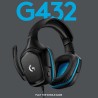Headset Logitech G432 7.1 Surround