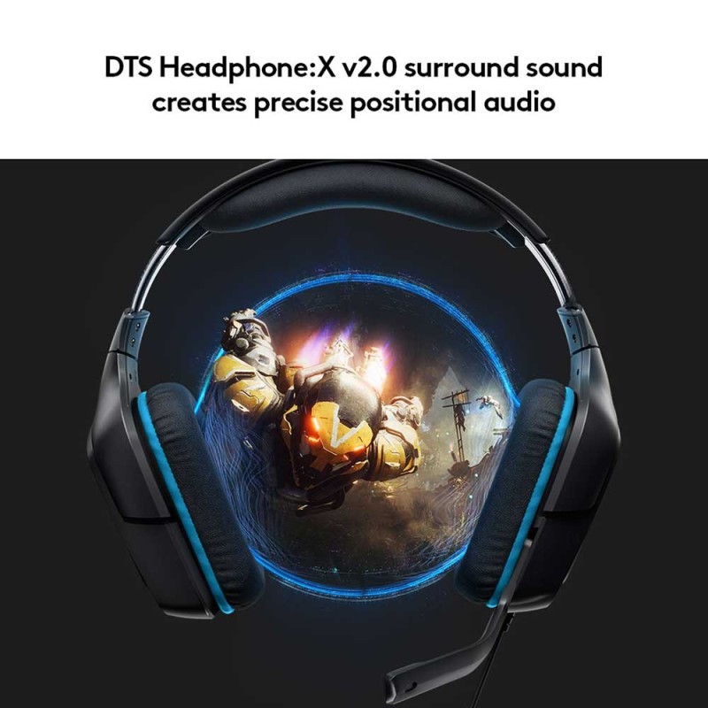 Headset Logitech G432 7.1 Surround