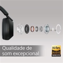 Auscultadores Noise Cancelling Bluetooth Sony WH-1000XM5B - Preto