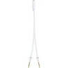 Cabo de Divisão Áudio Nanocable Jack 3,5/F - 2x Jack 3,5/M 20CM Branco