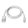 Aisens Cabo usb a - Lightning 2.0 Branco (1 Mts) - A102-0035