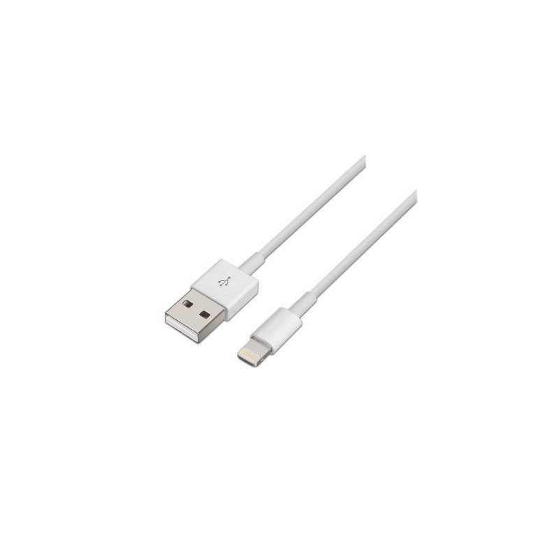 Aisens Cabo usb a - Lightning 2.0 Branco (1 Mts) - A102-0035