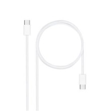 Nanocable Cabo USB-C 2.0 60W 3A - Branco (2 Metros)