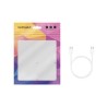 Nanocable Cabo USB-C 2.0 60W 3A - Branco (2 Metros) Nanocable Cabo USB-C 2.0 60W 3A - Branco (2 Metros)