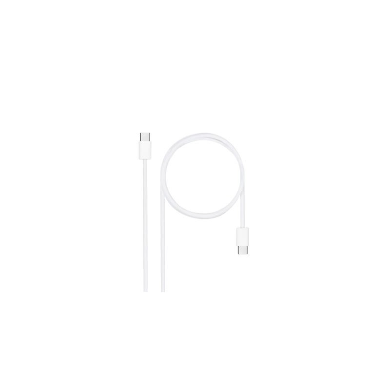 Nanocable Cabo USB-C 2.0 60W 3A - Branco (1 Metro) Nanocable Cabo USB-C 2.0 60W 3A - Branco (1 Metro)