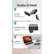 Conversor HDMI Para RCA Vention AEFB0/ HDMI Fêmea - RCA Fêmea