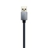 Aisens Hub USB 3.2 Para 3 USB + RJ45 15cm Grey | A106-0401