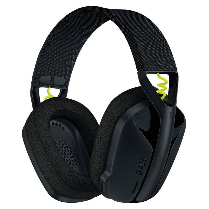 Headset Logitech G435 Lightspeed Wireless Gaming Preto