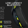 Headset Logitech G435 Lightspeed Wireless Gaming Preto