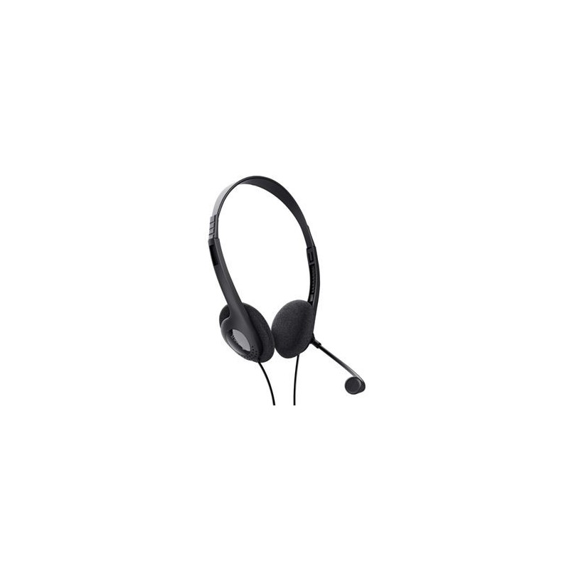 Trust Chat Headset 24659 com Microfone Jack 3.5 Preto