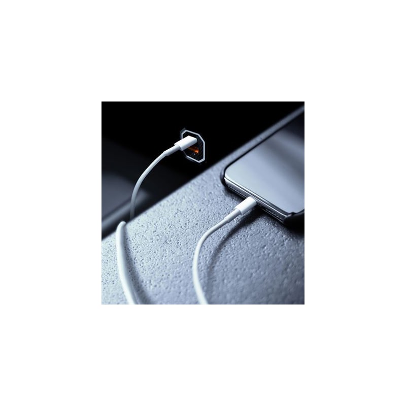 Carregador de carro Aisens 1xUSB-Tipo C/ 1xUSB / 38W