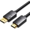 Cabo Vention DisplayPort para HDMI - 1.5m