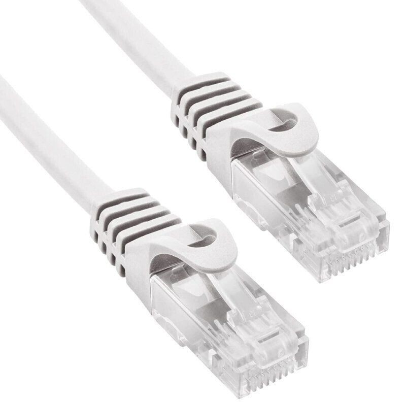 Cabo de Rede 10m Cat.6 Phasak PHK 1510 RJ45 UTP Cinza