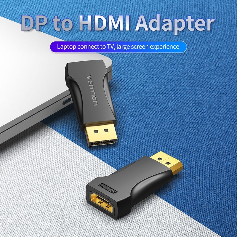 Adaptador Vention 4K HDMI HBPB0/ DisplayPort Macho - HDMI Fêmea