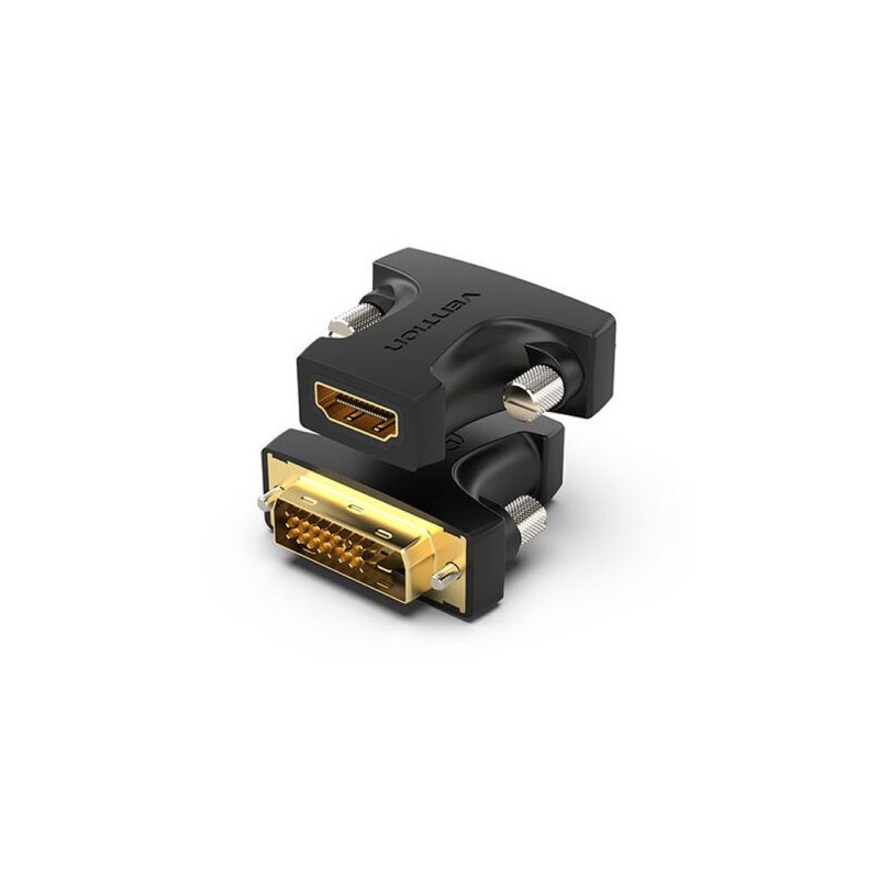 Adaptador HDMI Vention AILB0/ HDMI Fêmea - DVI (24+1) Macho
