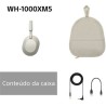 Auscultadores Noise Cancelling Bluetooth Sony WH-1000XM5 - Silver