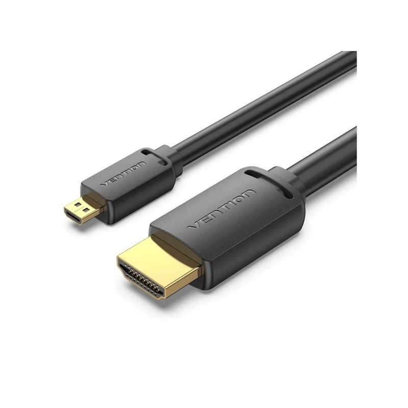 Cabo Micro Hdmi 2.0 4K VENTION Agibg/ Hdmi Macho Micro Hdmi Macho/ 1,5M/ Preto
