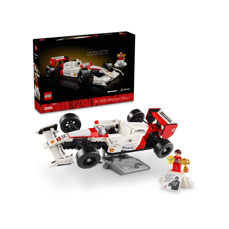 LEGO Icons 10330 - McLaren MP4/4 e Ayrton Senna