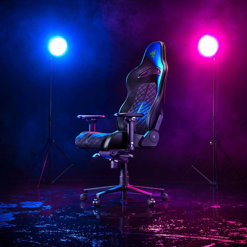 Cadeira Gaming Razer Enki Gaming (Preto/Verde)