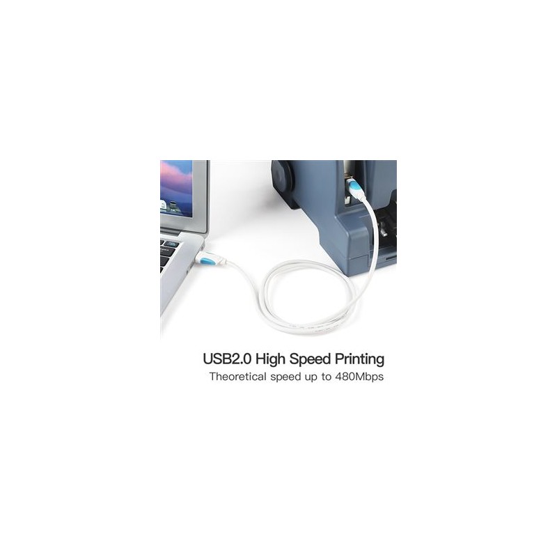 Cabo de Impressora Usb 3.0 a para Usb-B VAS-A16-B150 1,5 M Preto - Vention Cabo de Impressora Usb 3.0 a para Usb-B VAS-A16-B150 1,5 M Preto - Vention