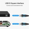Cabo de Impressora Usb 3.0 a para Usb-B VAS-A16-B150 1,5 M Preto - Vention Cabo de Impressora Usb 3.0 a para Usb-B VAS-A16-B150 1,5 M Preto - Vention
