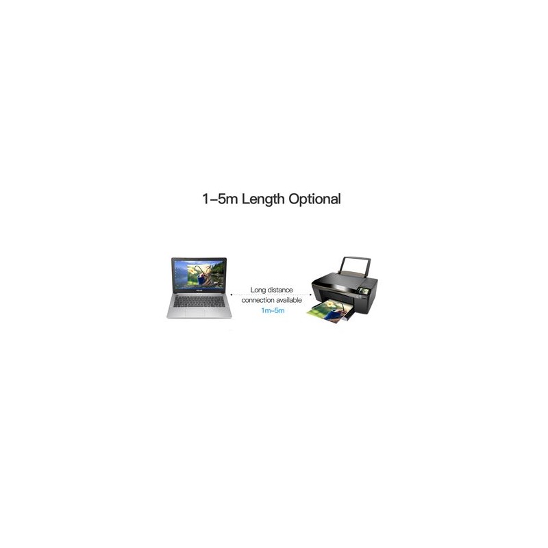 Cabo de Impressora Usb 3.0 a para Usb-B VAS-A16-B150 1,5 M Preto - Vention Cabo de Impressora Usb 3.0 a para Usb-B VAS-A16-B150 1,5 M Preto - Vention