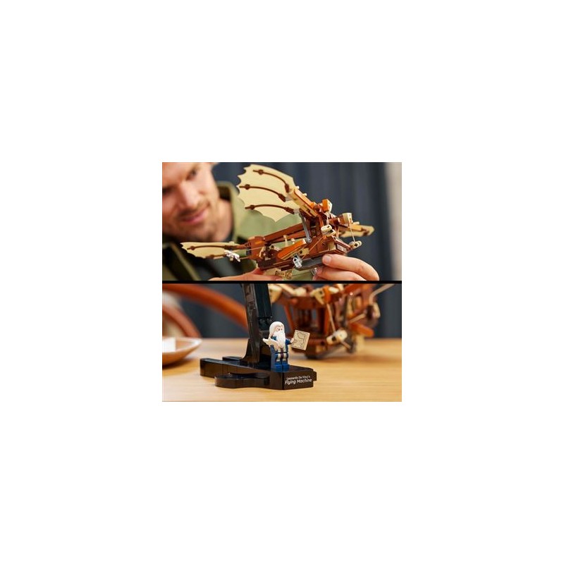 LEGO Icons: Máquina Voadora de Leonardo da Vinci | Idades 18+ | 493 Peças | Item 10363