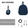 Auscultadores Noise Cancelling Bluetooth Sony WH-1000XM5 - Azul