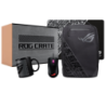 Kit Asus ROG Crate Mochila 17.3" Ranger + Rato STRIX Keris + Tapete + Caneca + Stickers