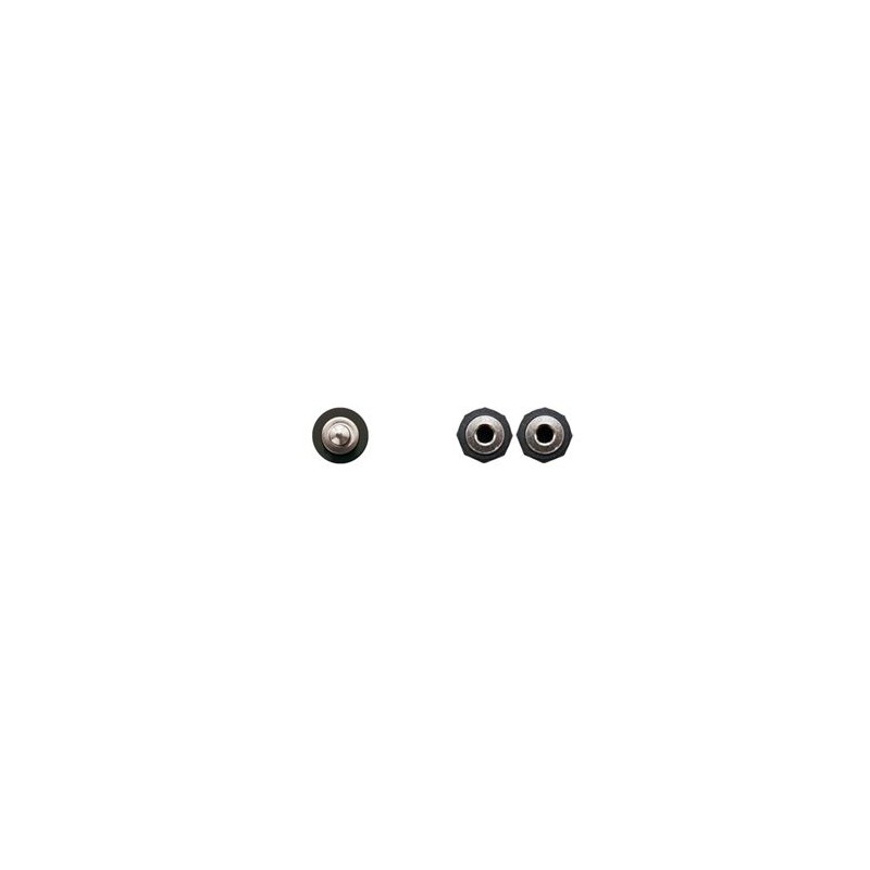 Duplicador de Jack NANOCABLE (0.15 m - Jack 3.5mm - Preto)