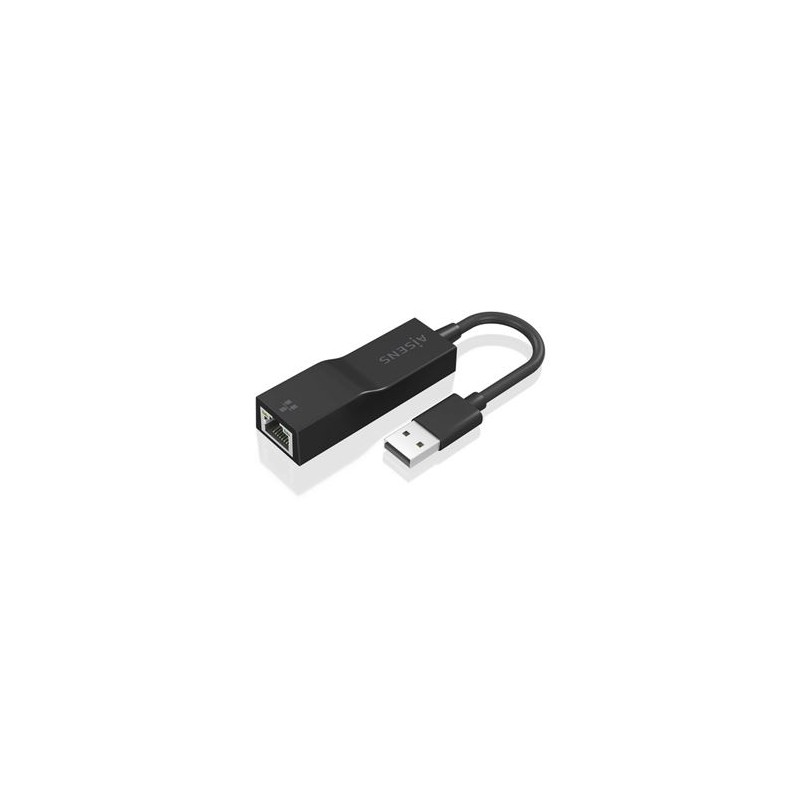 Aisens Adaptador USB 3.0 a Ethernet RJ45 15cm - ADAPTAAISA106-0766